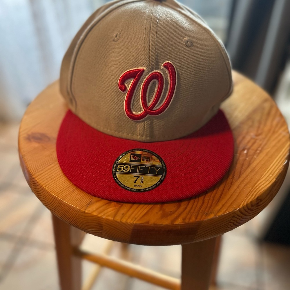 Red and Grey  Baseball Cap